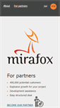Mobile Screenshot of mirafox.com