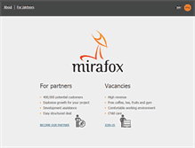 Tablet Screenshot of mirafox.com